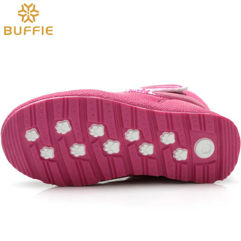 Обувь для маленьких детей мини детские зимние ботинки Водонепроницаемая нескользящая подошва натуральная шерсть зимние теплые короткие ботинки в новом стиле