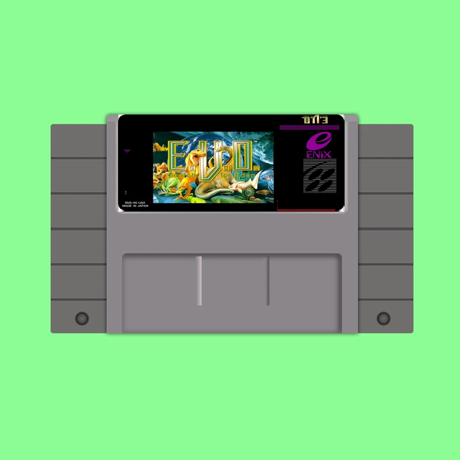 

New arrival Save File 16bit super game card E.V.O - Search for Eden