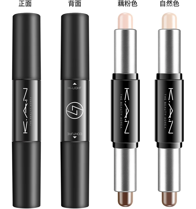 K.A.N продукт, хайлайтер, консилер для лица, контурные брозаторы, выделители ручка, косметический макияж, корректор контурный Стик