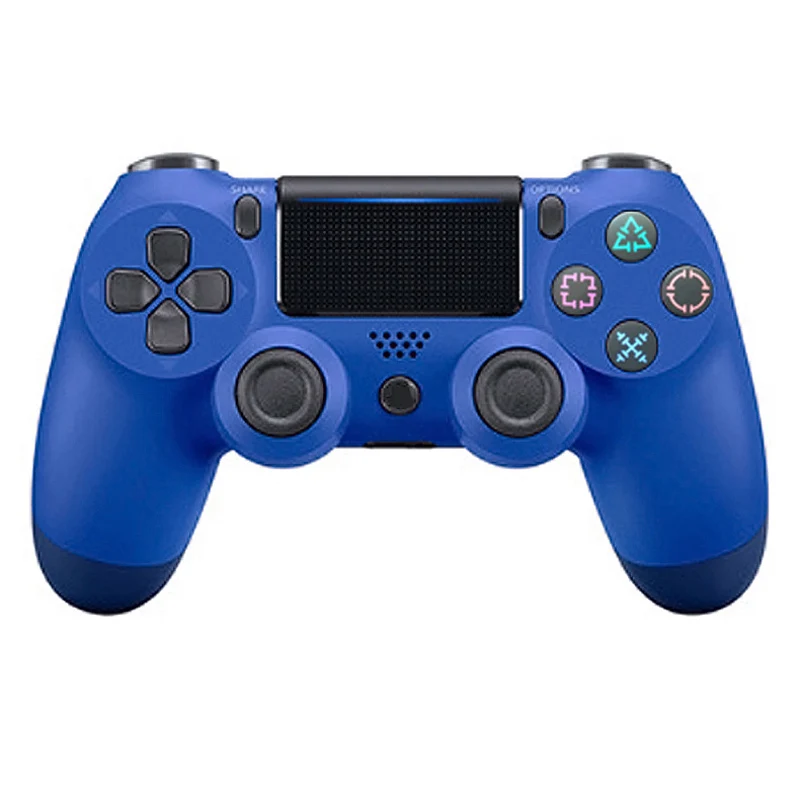Беспроводной игровой контроллер Bluetooth для PS4 контроллер для sony Playstation 4 для DualShock Вибрационный джойстик геймпады для PS3 - Цвет: PS4 Blue