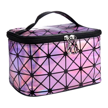 

Capacity Organizer Bag Foldable Cosmetics Bag Make Up Container Organizer Makeup Brush Holder Bathroom Makeup Storage Organizer