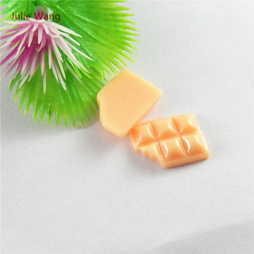 Julie Wang 10PCs Pale Yellow Resin Chocolate Milk Pendant Charms Handmade Hanging Zipper Gift Bracelet Handcrafts Accessory51606 Julie Wang 10PCs Pale Yellow Resin Chocolate Milk Pendant Charms Handmade Hanging Zipper Gift Bracelet Handcrafts Accessory51606