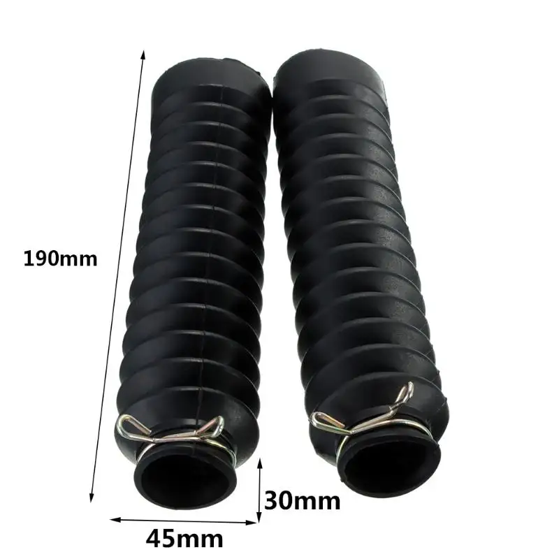 

2Pcs Motorcycle Front Fork Cover Gaiters Gators Boot Shock Protector Dust Guard for Off Road Pit Dirt Bike Motocross Bicycle New