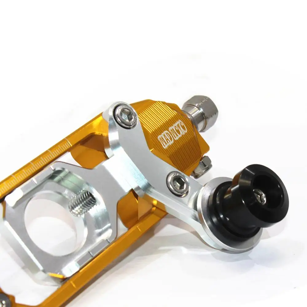 For Aprilia RSV4 2009 2010 2011 2012 2013 2014 CNC Chain Tensioner Catena Adjuster with Spool Aluminium Alloy