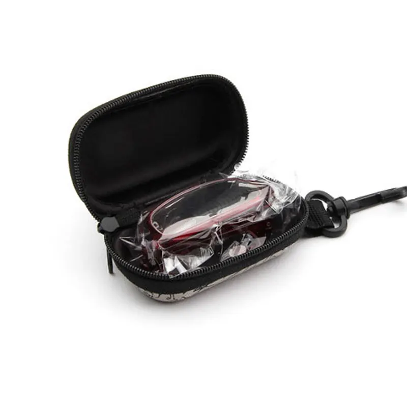 LIKEU'S унисекс складной Сверхлегкий металлический каркас Уход За Зрением очки для чтения складные очки с футляром подарок для родителей