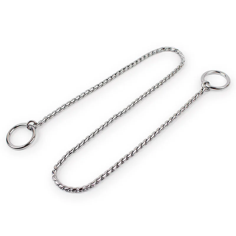 SYDZSW Delicately Packed Stainless Steel Pet Leash Puppy Dog Leads High Quality Pet Dog Snake Chain P Leash Chihuahua Products3.2