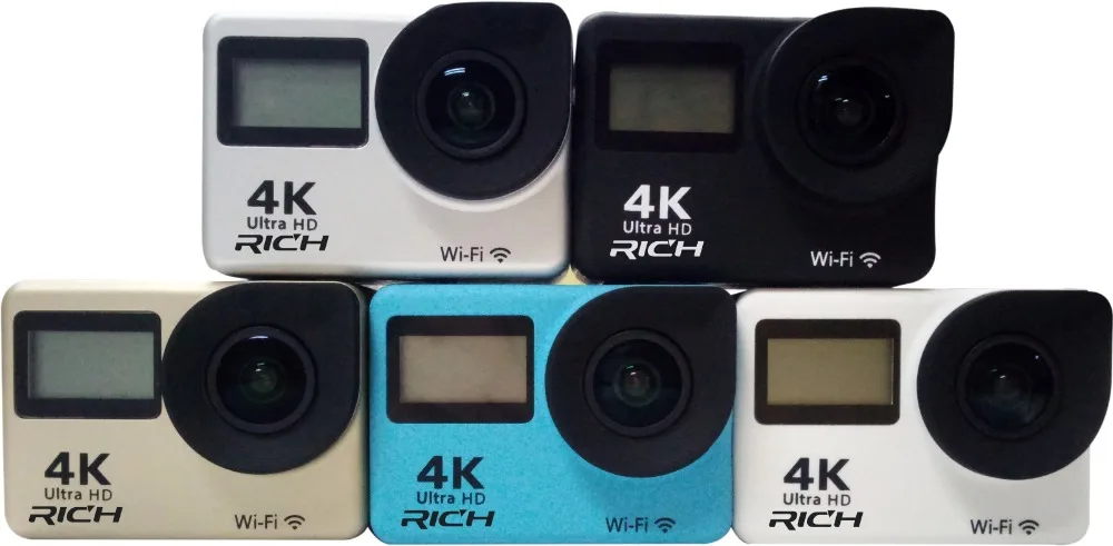 Горячая продажа T350 ультра FHD 4K экшн камера WiFi 1080P 60fps 2 0 LCD 170D Full HD 30M