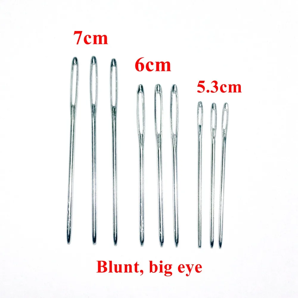 10 Teile Los Big Eye Nadeln Stumpfen Weiss 7cm Lange Grosse Loch Nicht Sharp Nahen Kniting Stickerei Werkzeug Hand Diy Hand Plus Needle Blunt Needle Biglarge Blunt Needle Aliexpress