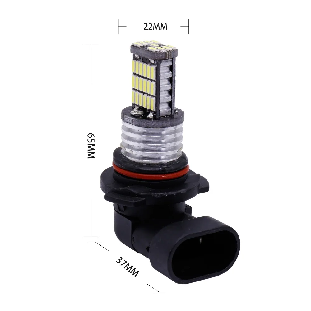 LYMOYO 1 шт. H11 светодиодный H8 9005 HB3 9006 HB4 45SMD 4014 автомобильный противотуманный фонарь