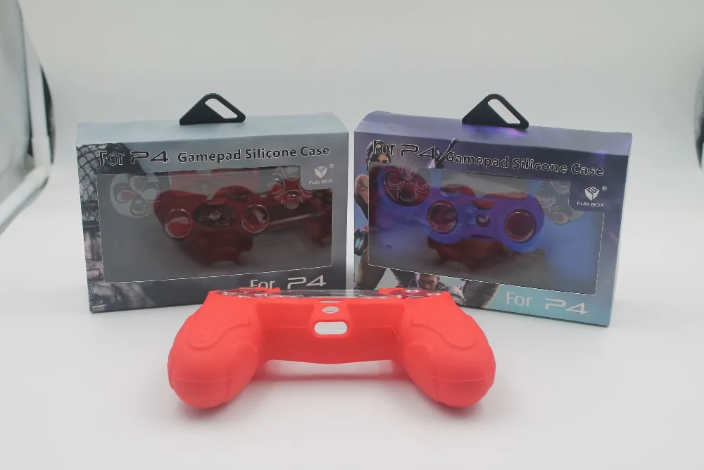 3 цвета силиконовый чехол для Playstation PS4 Dualshock 4 контроллер Джойстик Геймпад с посылка