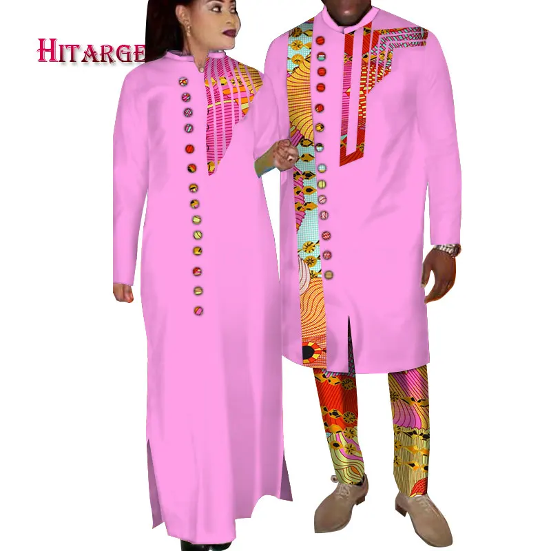 

dashiki african couple dress africa dresses for women and mens african clothing tenue africaine couple dress for lovers WYQ142