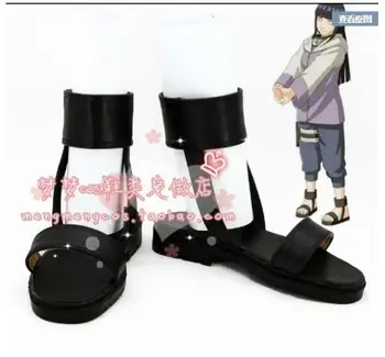 

Anime NARUTO Boy Girl Cos Shoes Hyuga Hinata Cosplay Footwear Halloween Adult Cosplay Accessories