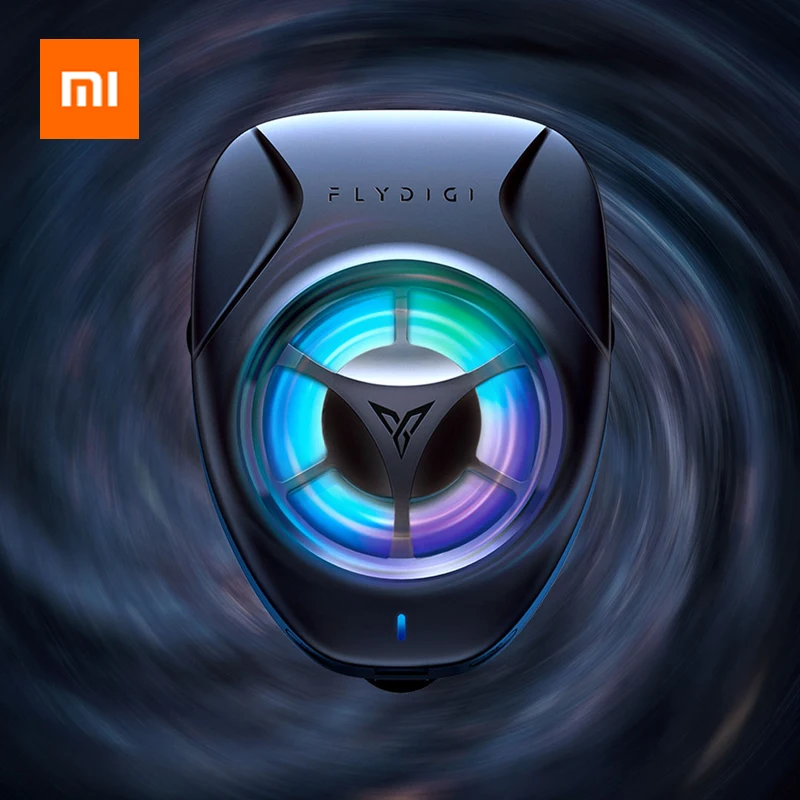 

Xiaomi Mobile Phone Cooler 3-Level Phone Heat Sink Cooling Fan With RGB Backlight For iPhone XS MAX/XS/XR/8/7/6 Huawei Samsung