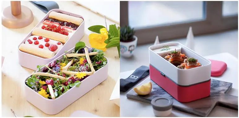 Японский стиль bento коробки Портативный Ланч-бокс крутой студенческий полицейский контейнер для еды посуда