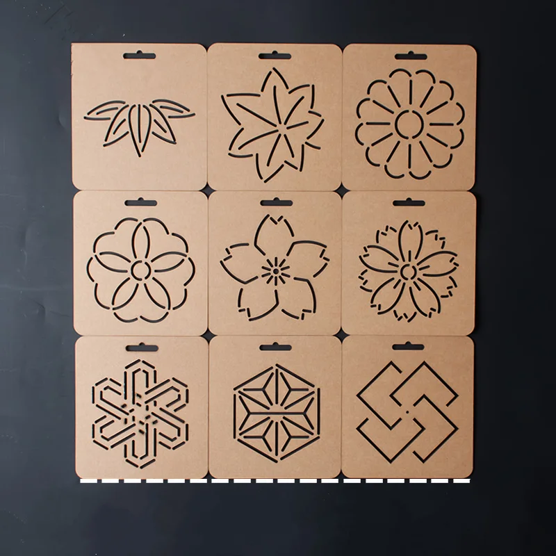 

DIY Coin Floral Pattern Acrylic Quilt Template Patchwork Tools embroidery template sewing accessories