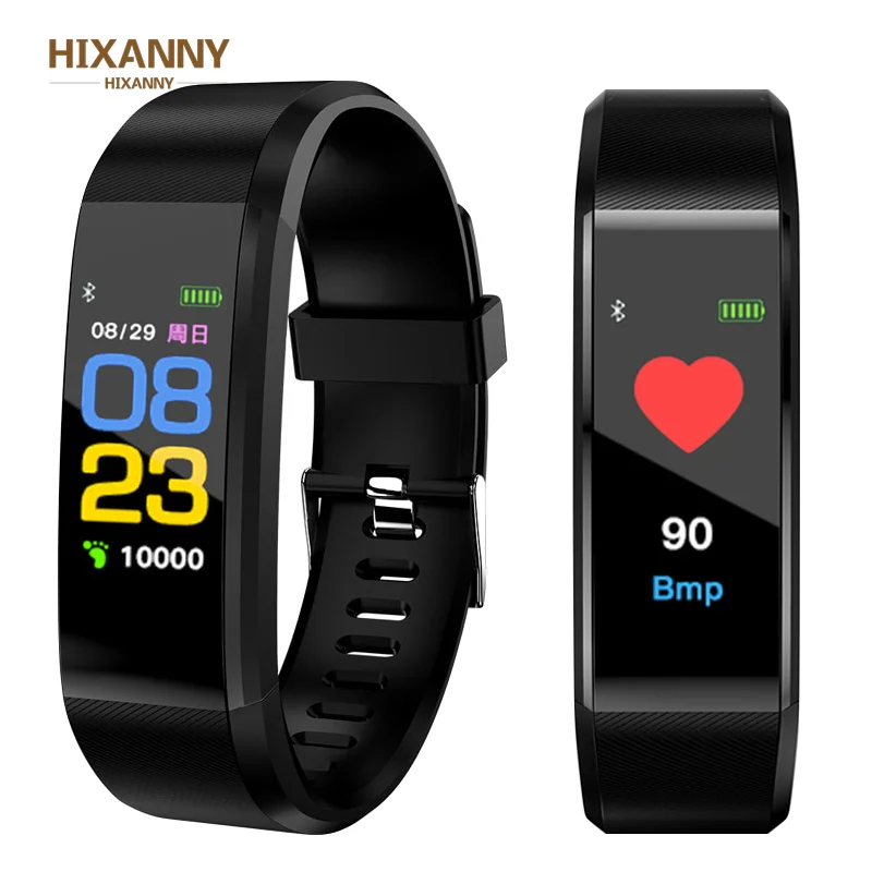 

HIXANNYNeue Smart Uhr Manner Frauen Herz Rate Monitor Blutdruck FitnessTracker Smartwatch Sport Uhr fur ios android+BOX bracelet