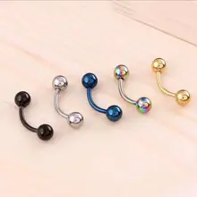 Нержавеющая сталь для носа, пупка, губ, бровей, Ушная перегородка, хряща, пирсинг, ювелирные изделия для тела, сексуальные серьги-кольцо для женщин и мужчин