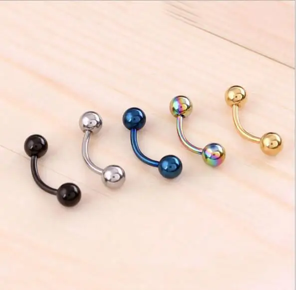 

Stainless Steel Nose Navel Lip Eyebrow Ear Septum Cartilage Piercing Body Jewelry Sexy Bars Ear Hoop Earrings For Women&Men