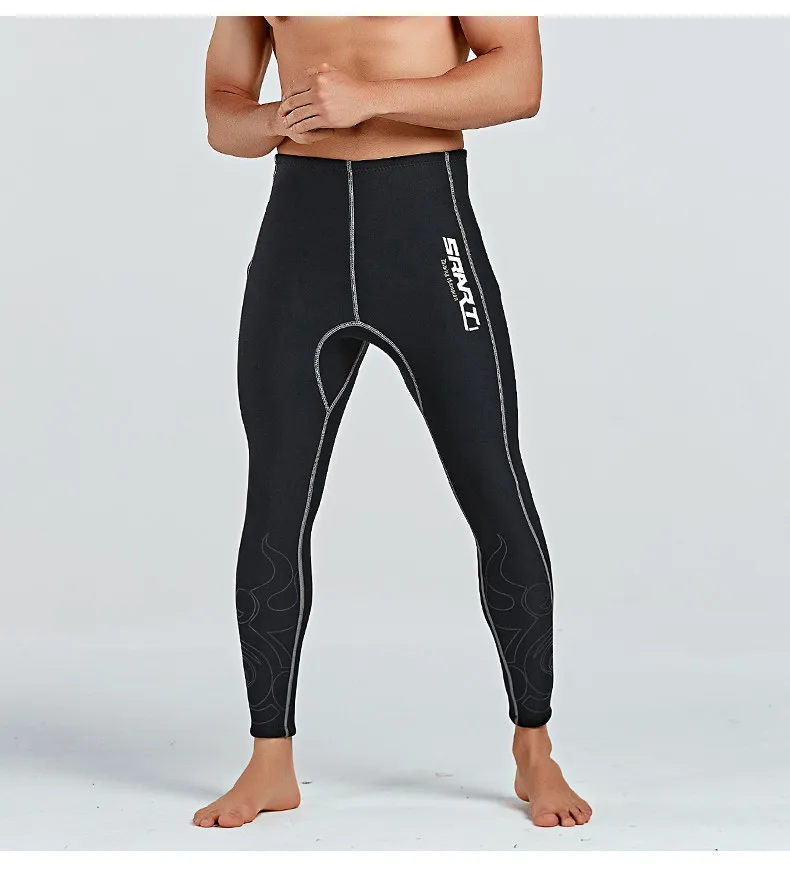Sbart Мужской 3 мм неопреновый гидрокостюм разделенная куртка брюки буксировочная подкладка Coldproof термальный водолазный костюм для глубокого подводного плавания