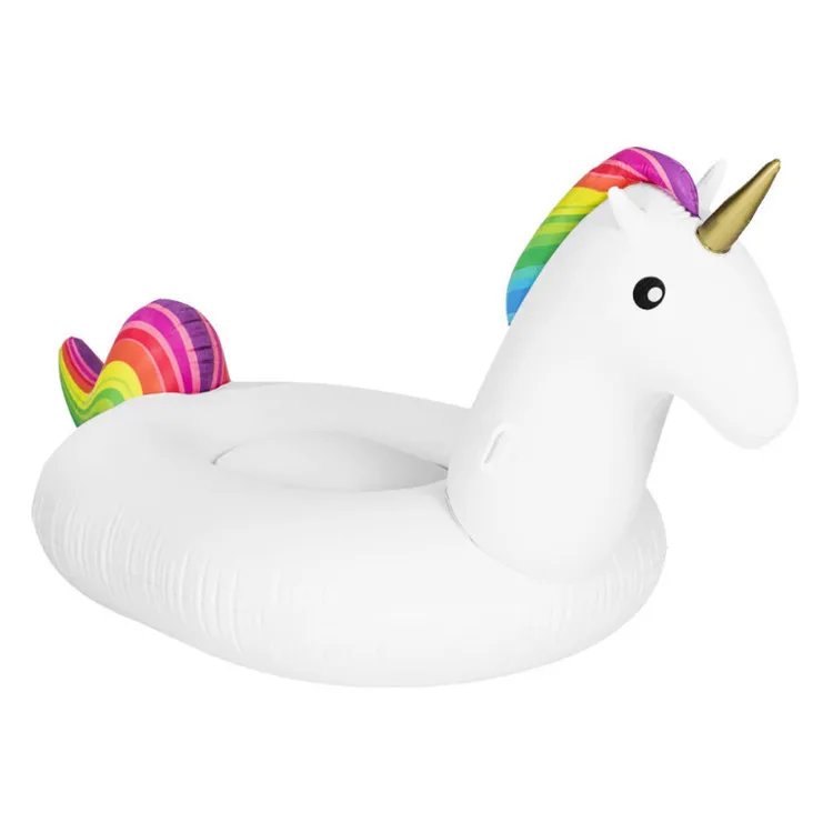 Unicorn inflatable mount adult floating row chair large 275cm swimming ring tube (4)
