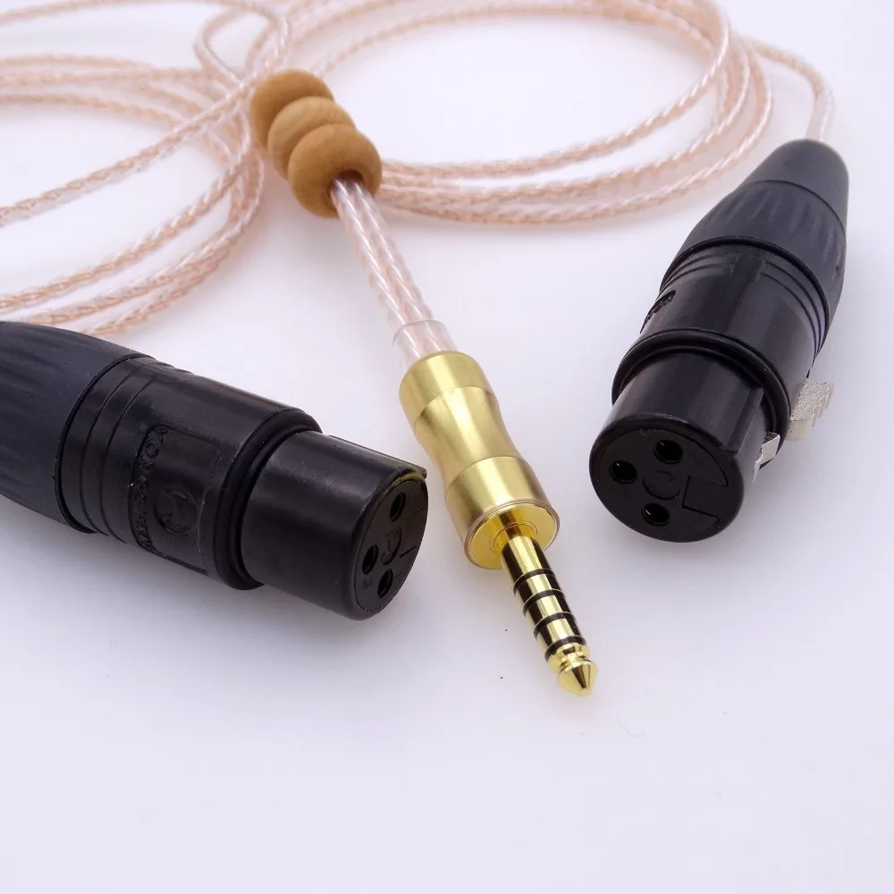 1 метр 4.4 мм К 2x 3pin XLR Женский аудио кабель-адаптер для Sony nw-wm1z 1A mdr-z1r ta-zh1es pha-2a