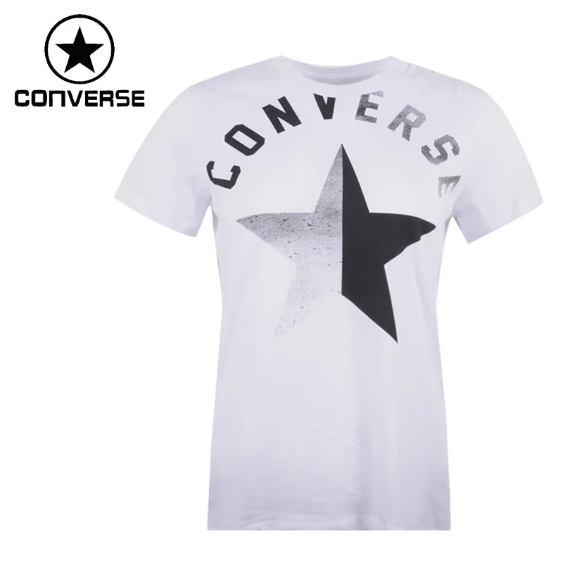 Оригинальный Новое поступление 2018 Converse Для мужчин футболки с коротким рукавом