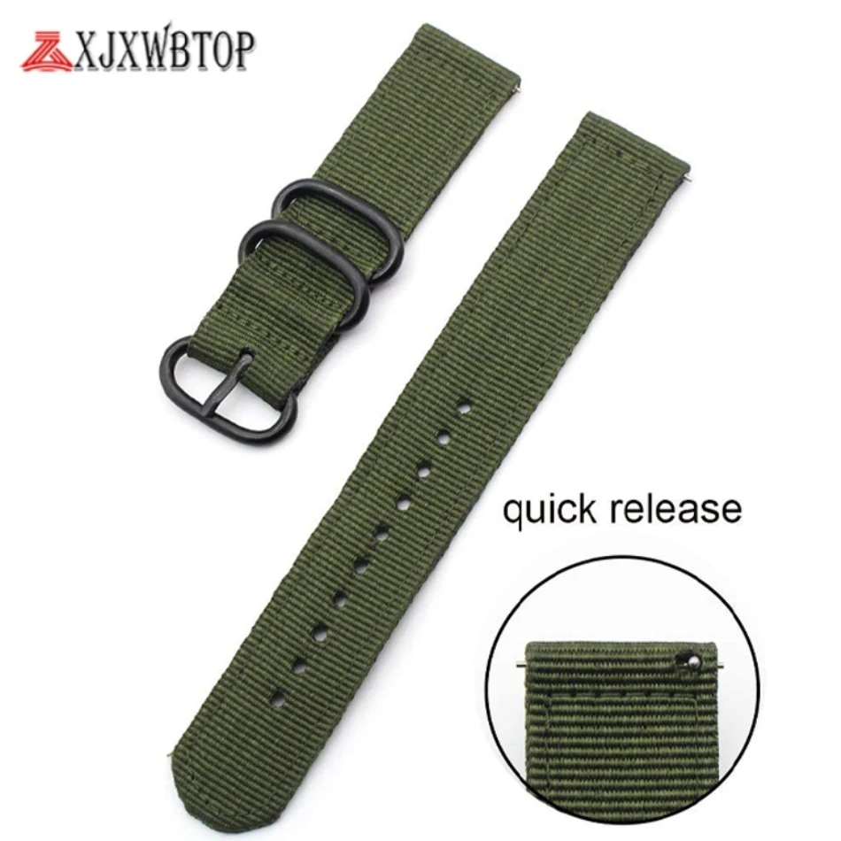 

Woven Nylon Watch Sport Strap Band For Amazfit Bip Army Green Nylon Watch Wrist Strap For Xiaomi Huami Amazfit Bip Youth Watch