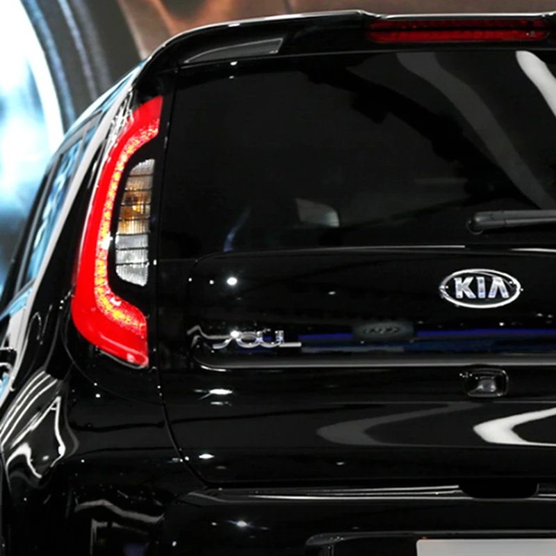 Для Kia Soul 2010 2011 2012 2013 2014 2015 высококачественный АБС пластик праймер заднего крыла