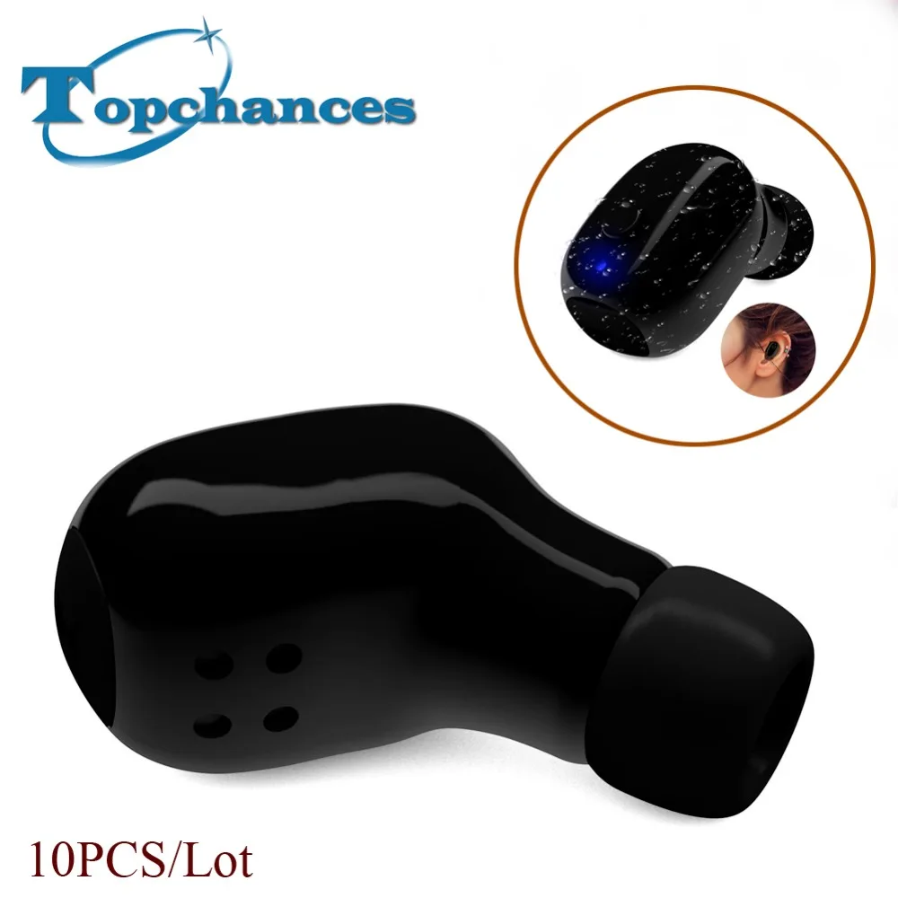 

10PCS/Lot High Quality Newest Waterproof Mini Bluetooth V4.2 Headset Swimming Sport Wireless Headphone Earbud
