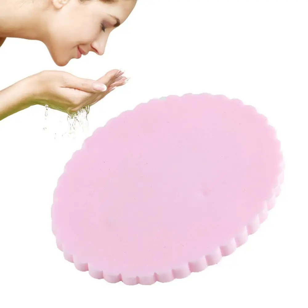 Утолщенной Мокрый Сухой Макияж лица Губка для смывания косметики нежного мягкого впитывающая Губка из ПВА чистящие губки для макияжа Wipies