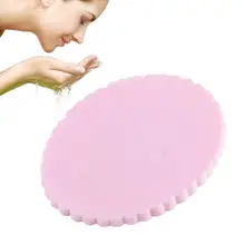 Утолщенной Мокрый Сухой Макияж лица Губка для смывания косметики нежного мягкого впитывающая Губка из ПВА чистящие губки для макияжа Wipies