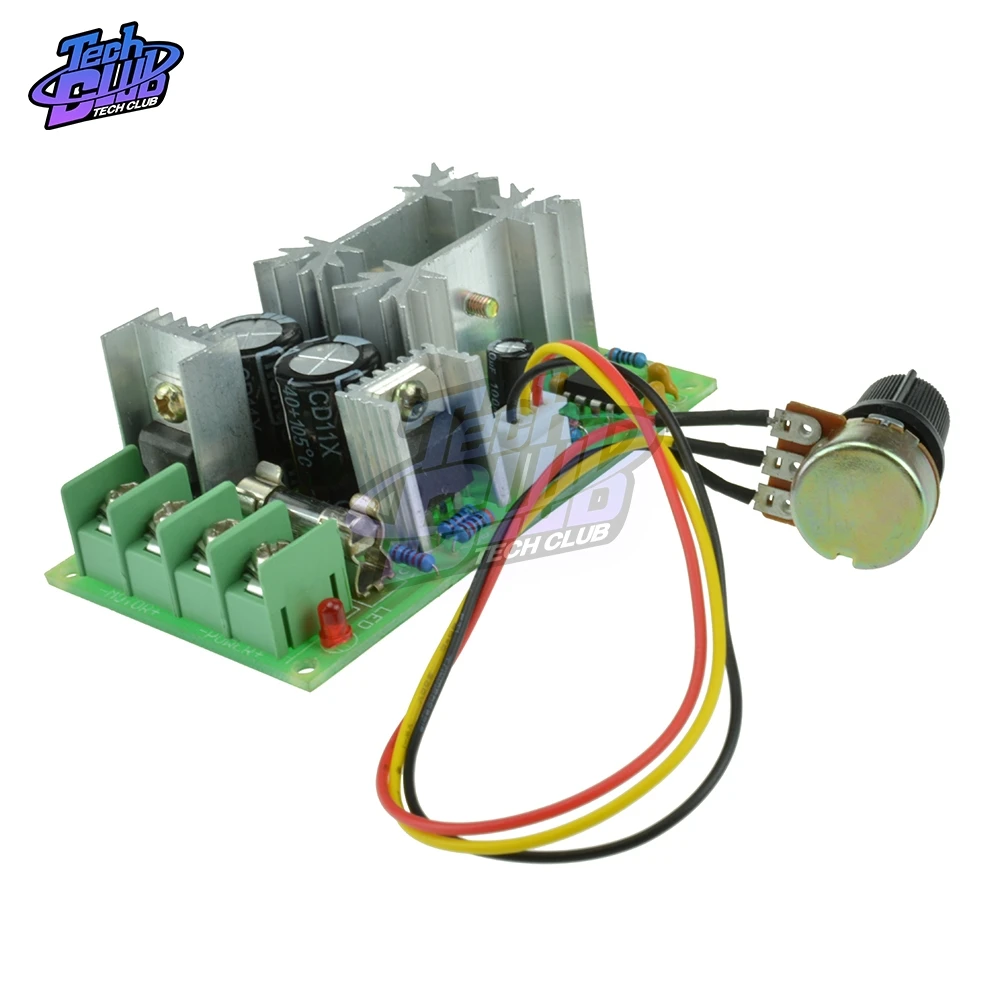 DC10-60V DC 10-60V регулятор скорости двигателя ШИМ устройство управления двигателем
