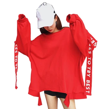 

TAJIYANE 2018 Spring Autumn Harajuku Hoodies Women Hip pop Sweatshirt Streetwear Korean Style Coat Women Moletom Feminino ZL165