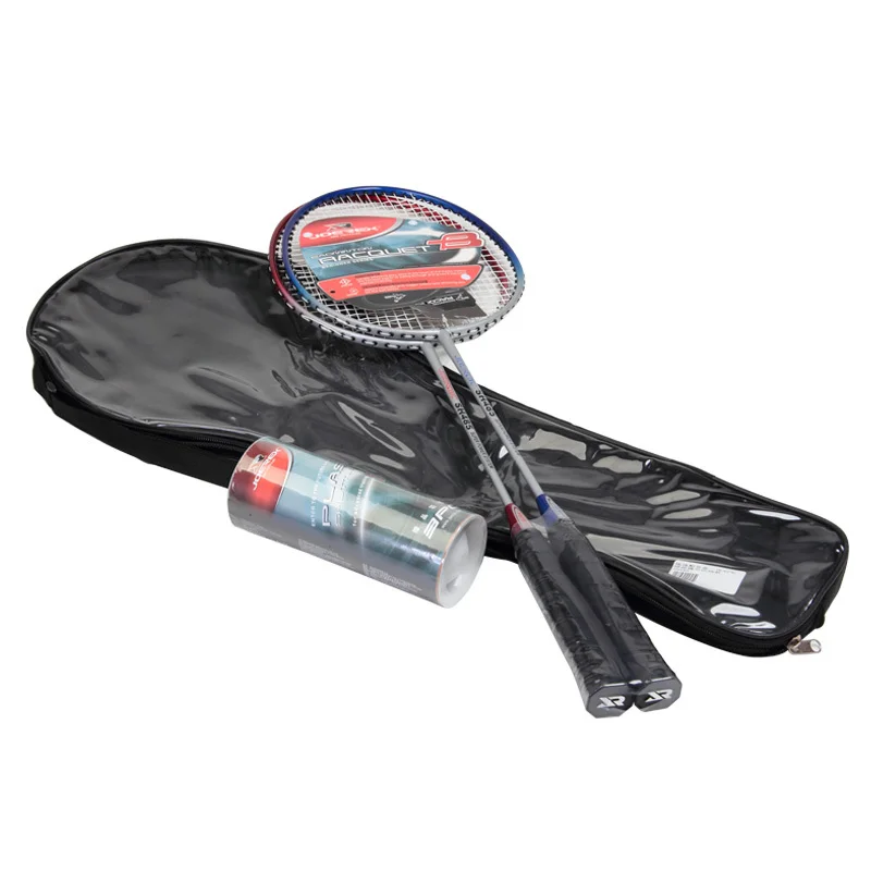 Joerex New Aluminum Badminton Racket Set With Shuttlecock Cover Sh485 Badminton Rackets