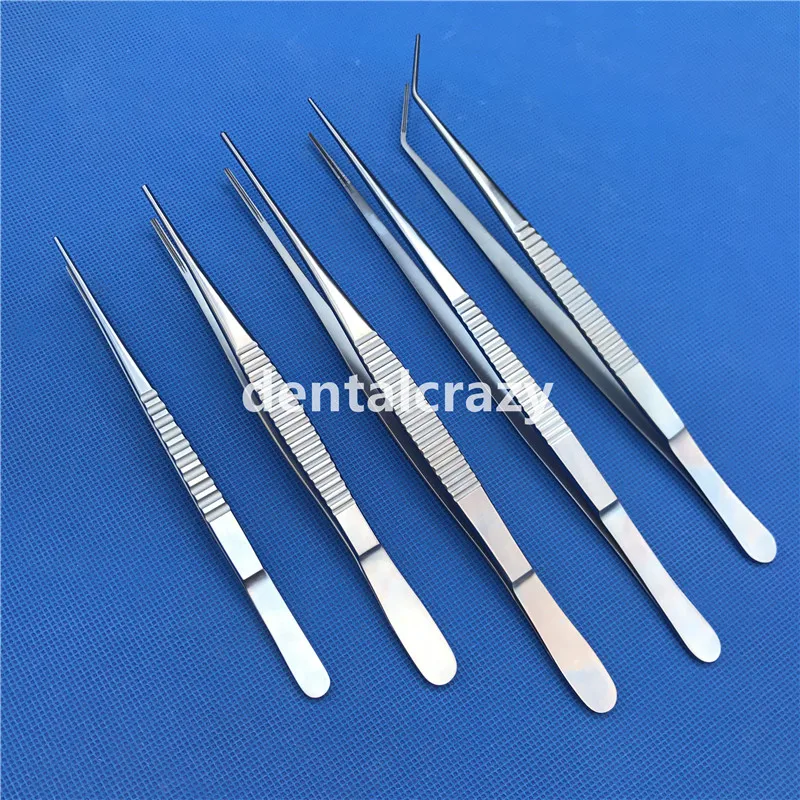 

2019 Brand New High Quality 18cm-25cm Titanium Alloy Debakey Vascular and Cardiac Dissecting Forceps Atraumatic Laboratory Tools