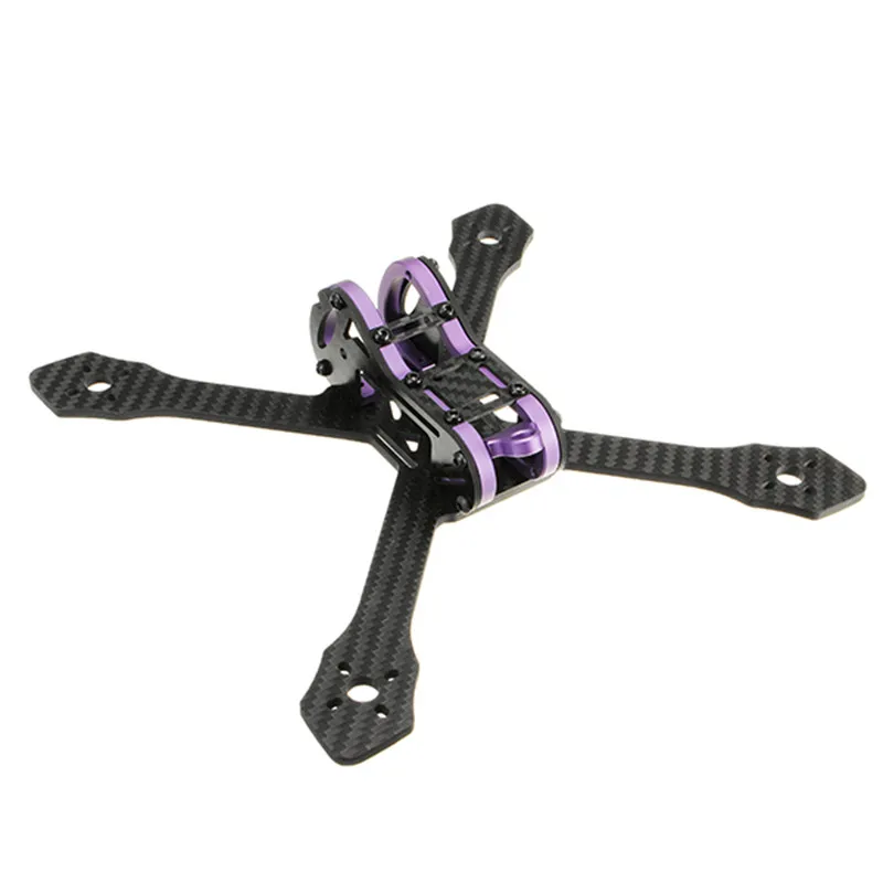 Специальное издание Realacc Purple215 215 мм 4 мм толщина руки углеродное волокно DIY RC гоночный комплект рамы для FPV Racer дроны Квадрокоптер