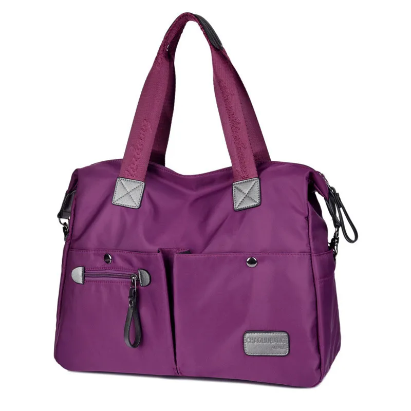 

Ladies New Korean version of lightweight waterproof Oxford cloth handbag Small fresh large-capacity shoulder Messenger bag