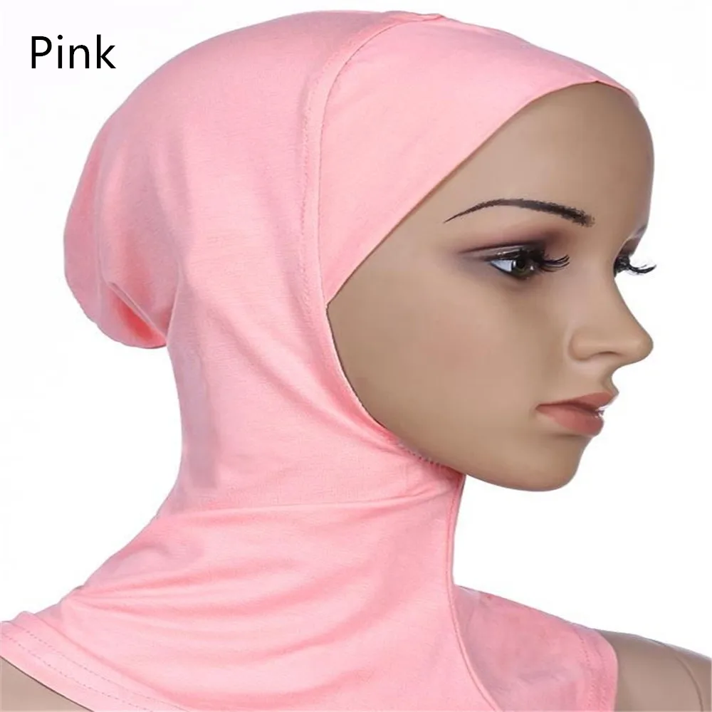 Популярный мягкий мусульманский головной убор с полным покрытием, Женский хиджаб, головной убор, шапка, исламский головной убор
