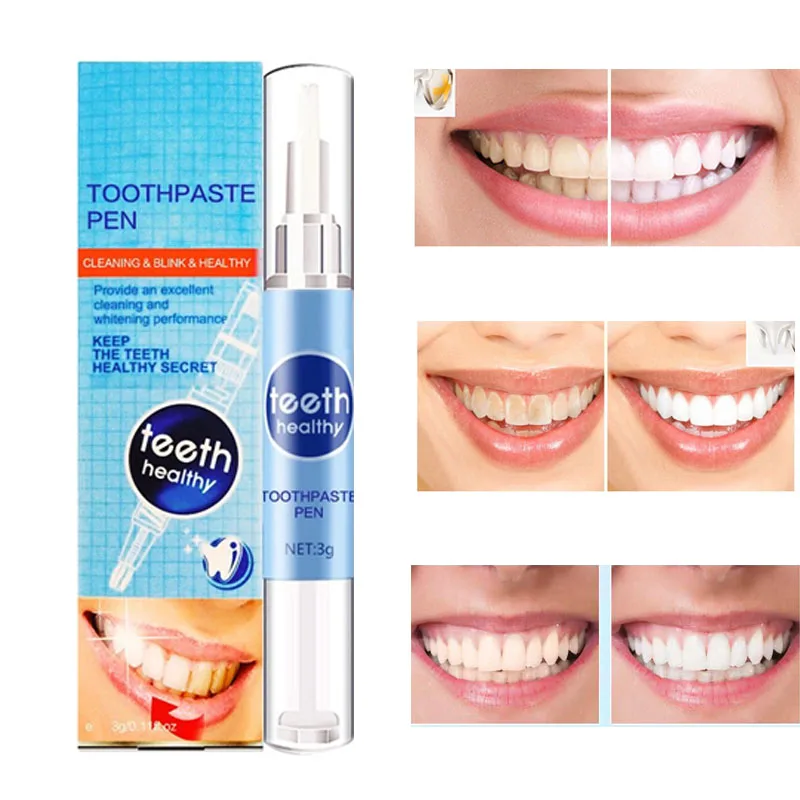 

Teeth Whitening Pen Dental Bleaching Tooth Whiten Tools Oral Hygiene Dazzling Gel Whitener Bleach Remove Stains Instant Smile D