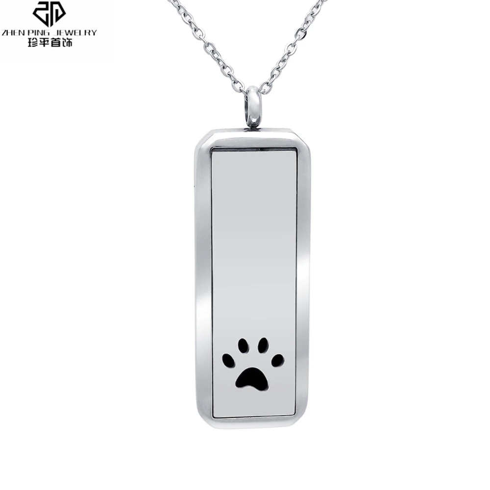 

Stainless Steel Locket Essential Oil Diffuser Locket Aromatherapy Diffuser Pendant Necklace for Women