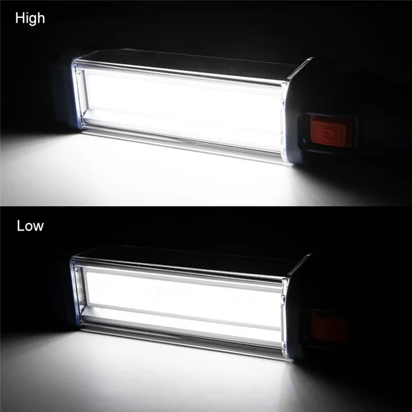 USB COB LED Magnetic Work Light Car Garage Mechanic Home Rechargeable Torch Lamp #2u17 (7)