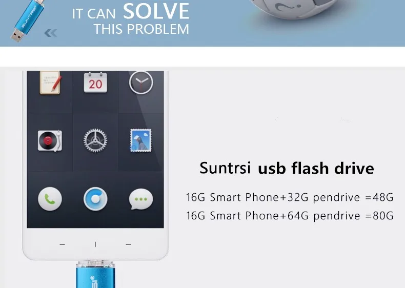 Suntrsi USB OTG флеш-накопитель 128 Гб 64 ГБ 32 ГБ 16 ГБ USB флеш-накопитель Высокая скорость флеш-накопитель внешний накопитель Бесплатная доставка