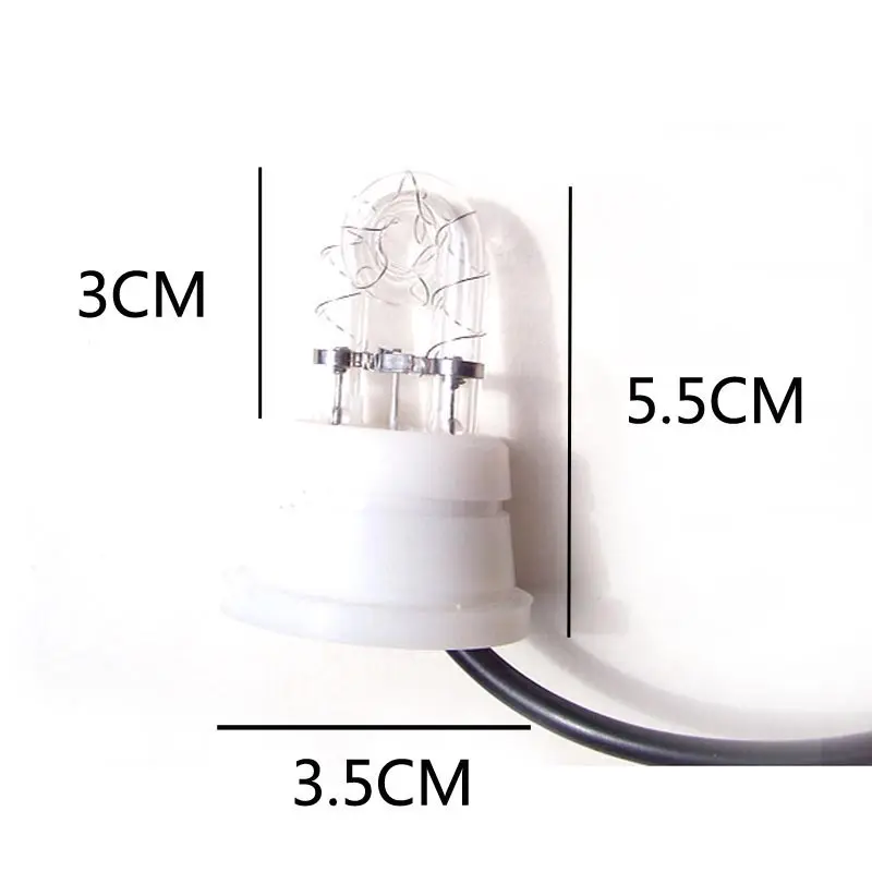 FUGSAME красный синий ксеноновый стробоскоп, DC12V, 60 Вт, "U" Тип Ксеноновые стробоскопы, стробоскоп скрывает туман свет