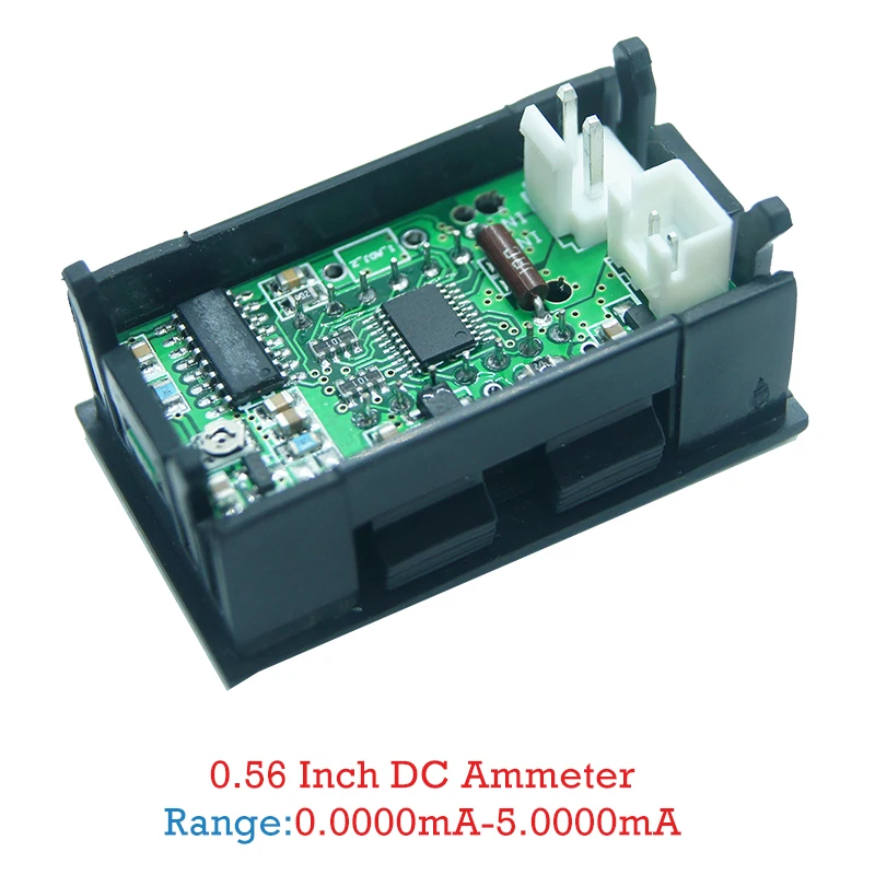 0,36 дюйма 5 бит/5-разрядный 0-5.0000mA/50,000ma/3.0000mA Высокоточный амперметр/измеритель тока