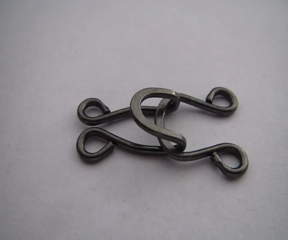 Латунные крючки для пальто покрытие черный никель шерстяной крючок 30 мм Большой размер латунные пуховики крюк 100 набор