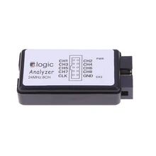 High Quality New USB Logic SCM 24MHz 8 Channel 24M/seconds Logic Analyzer Debugger for ARM FPGA Logic Analyzer Logic 24M 8CH