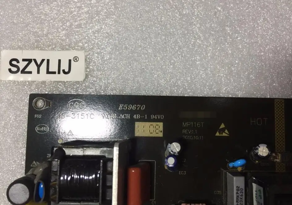 Placa Original do Poder para Szylij Lc3219m E59670 Kb-3151c Mp116t Spot - Image 2