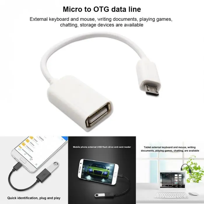 Micro USB OTG кабель передачи данных Micro USB адаптер «Папа-мама» для samsung htc Android JLRL88