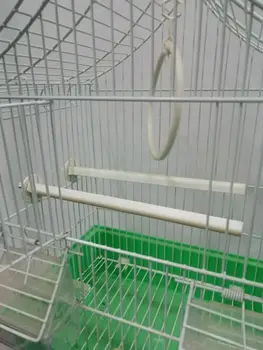 

2Pcs/1Lot Bird Cage Accessories Bird Pigeon Parrots Perch Bar Starling Plastic Stick D196