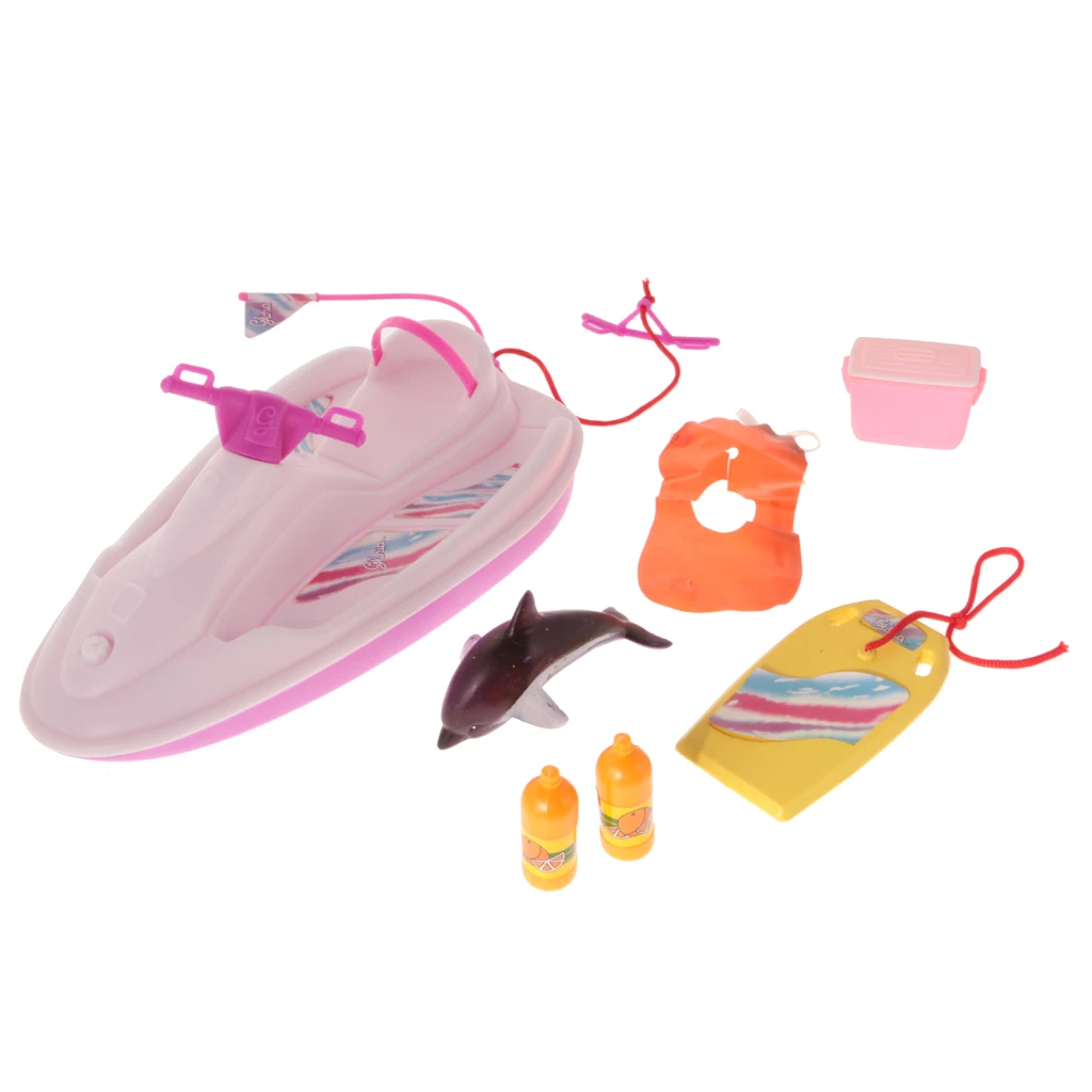 

Plastic Dolls Accessories Toys Happy Splash Airship Play Set for Doll